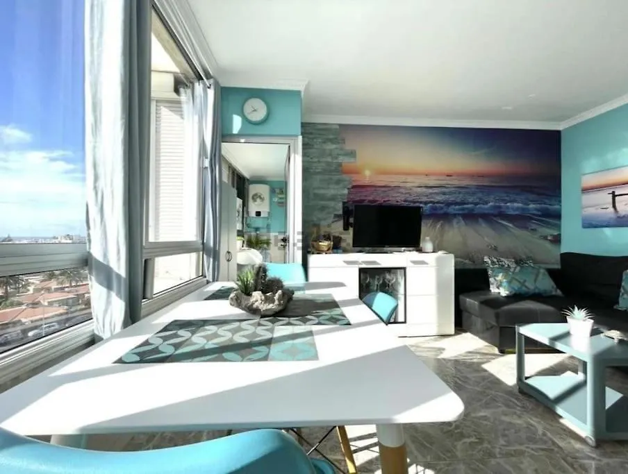 Traumhafte Wohnung Mit Panoramablick Und Pool Playa del Ingles  Apartment Playa del Ingles (Gran Canaria)